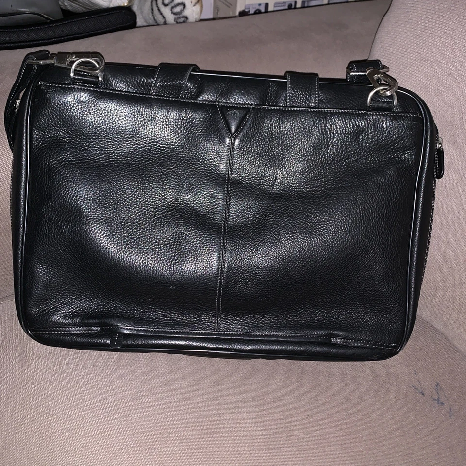 Bolso de cuero para computadora portátil - Johnston & Murphy Foto 3 de 4