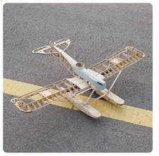 Brandenburg W29 Fixed Wing Plane Model Balsa Wood Kit DIY Skin Hardware Airplane