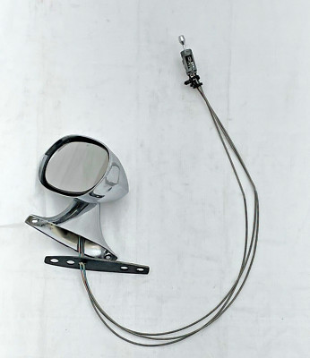 1971-1974 Mopar B Body Driver Remote Chrome Mirror Roadrunner Coronet Charger