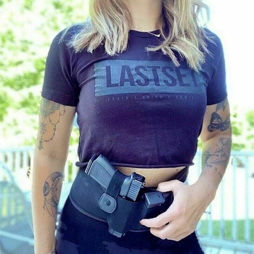 Belly Band Gun Holster for Concealed Carry For Glock, Smith & Wesson Men & Women - Picture 2 of 12