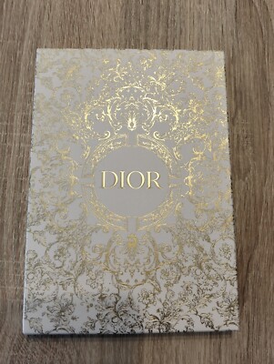 Notizbuch Notizbuch Notizbuch Agenda Dior Gold mit Box. Neu 