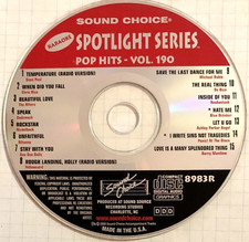 SOUND CHOICE SPOTLIGHT - POP HITS - V 190 - SC8983R - GODSMACK, RIHANNA 