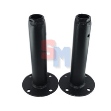 COPPIA MOZZI FISSI PORTA RUOTA MOTOZAPPA PASBO BRUMI E VARIE MARCHE ESAGONO 27mm