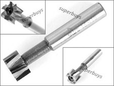 Fresadora de ranura en T de 16 mm x 10 mm HSS 6 flauta fresadora extremo metalurgia herramienta de corte