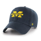 Men's Michigan Wolverines '47 Clean Up Navy Hat Cap Ncaa College Adjustable Hat