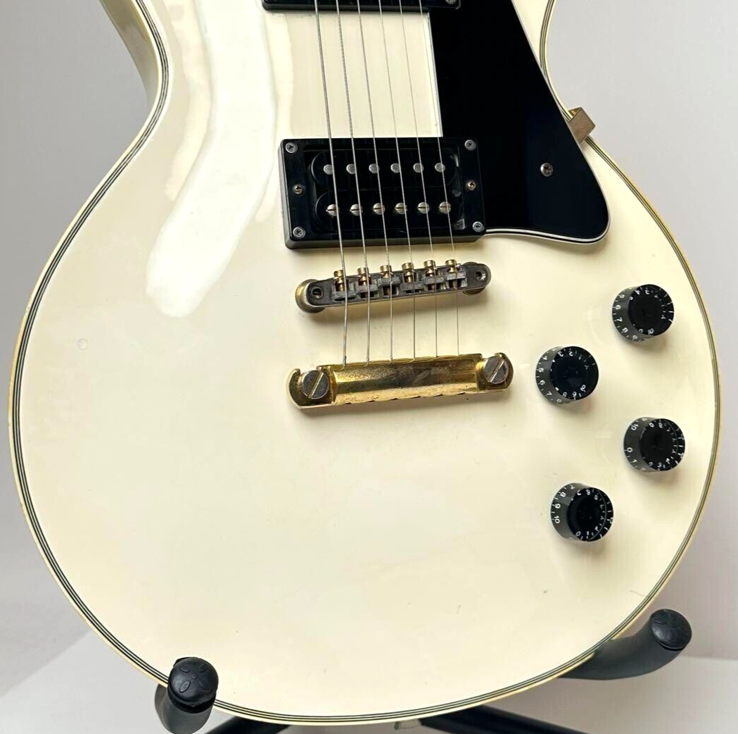 Orville respoul Custom LPC-75 メンテ済み Orville LPC-75 Les Paul Custom White By Gibson Electric