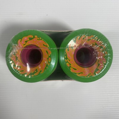SANTA CRUZ SLIME BALLS 78a 54.5mm Cruiser Skateboard Wheels - OG Slime Green