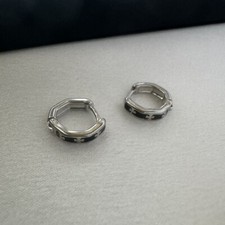 7mm Small Hoop Earrings for Men Women Streetwear Hip Hop Unisex Style