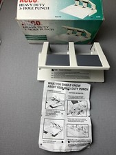 ACCO Heavy Duty 3 Hole Punch 550 Office Supply Business Work 72 Sheets 74550 EXC
