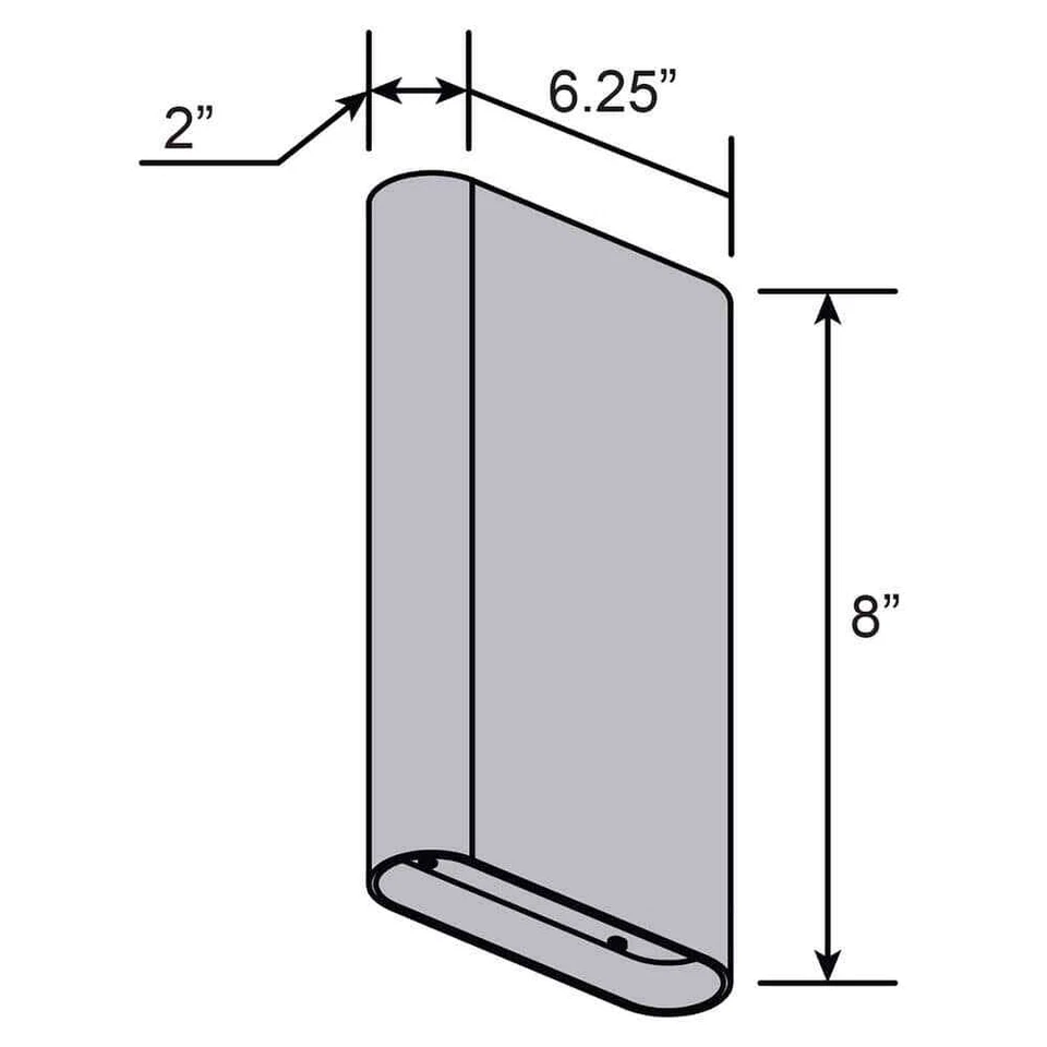 Access Lighting Lux Transitional 2-Light Satin Frosted Dimmable Wall Sconce - Image 2 of 4