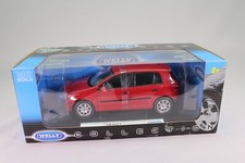 LE073 WELLY WLN01018 Voiture 1/18 1:18 Volkswagen VW Golf V rouge