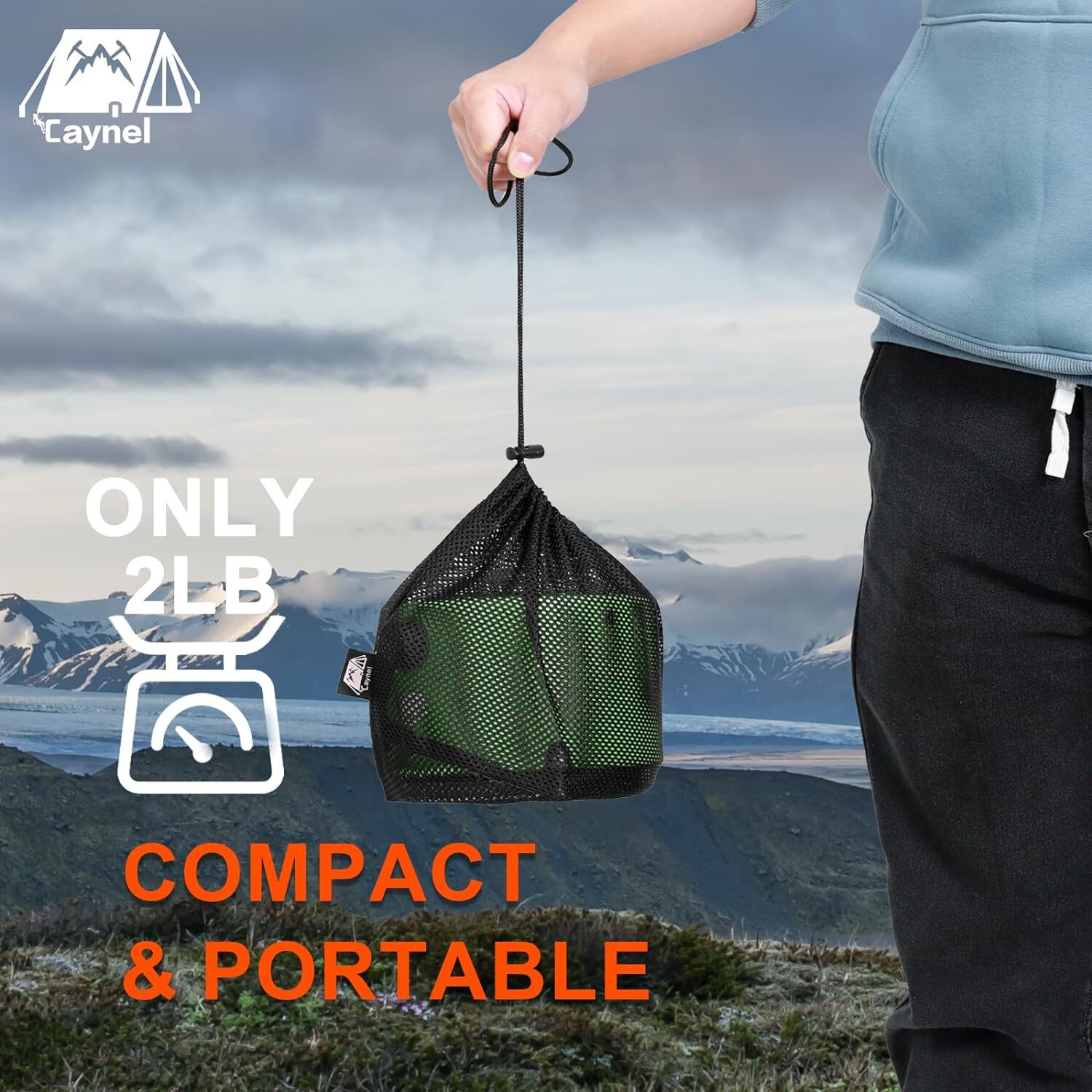 2 in 1 Portable Heater & Stove Tent Camping Outdoor Cooking Propane Gas