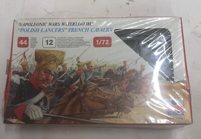 ESCI Made In Italy 1/72 Polish Lancers French Cavalry Model Soldiers NIB
