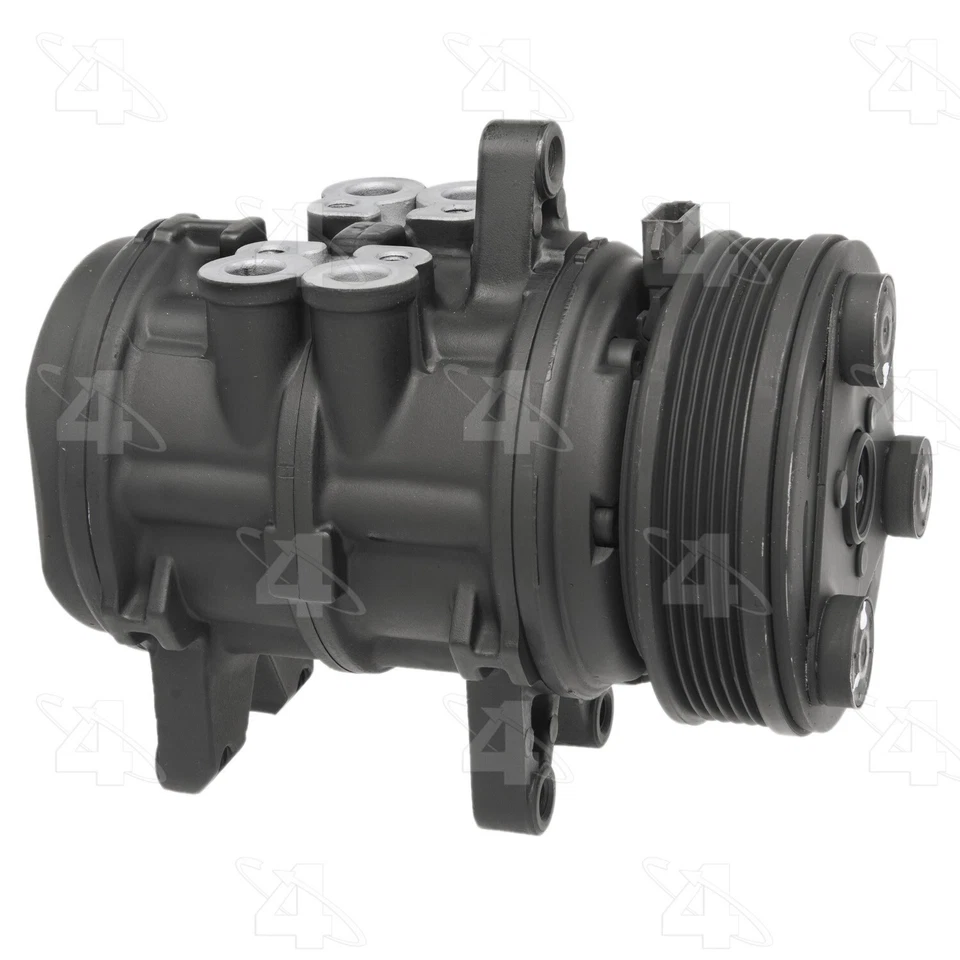For 1982-1993 Ford Mustang A/C Compressor 4 Seasons 1983 1984 1985 1986 1987 - Image 3 of 4