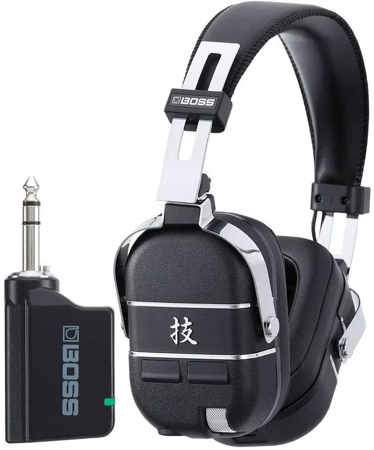 Boss Technique WAZA-AIR Wireless Guitar Headphone System Bluetooth