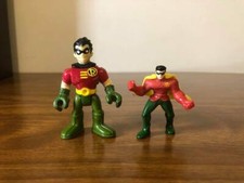 LOT of 2 DC Hasbro Robin 2011 McDonald's Robin Action Figure Toys