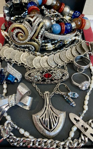 Vintage Estate Costume Jewelry Lot! AVON, CORO and more!