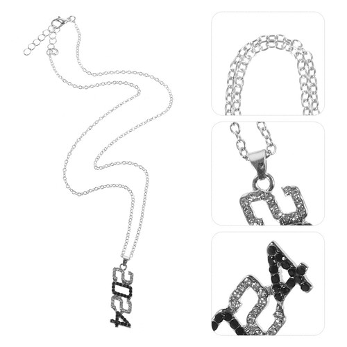 Confezione 2 Collana Per Capodanno Signorina Uomo E Donna - Foto 4 di 12