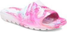 NWT Girls Lavender Multi Skechers Foamies Color Splashed Sandals 6K 86781L