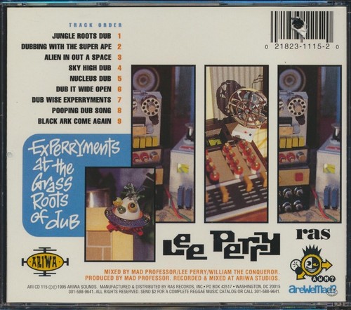 CD Lee Perry, Mad Professor - Experryments At The Grass Roots Of Dub - Imagen 2 de 2