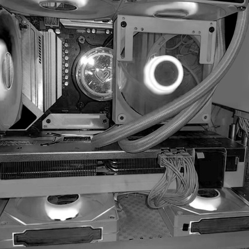 Durability PC Cooling Fan Mounting Bracket for 12cm Fan Hole Position Holder - Picture 7 of 10