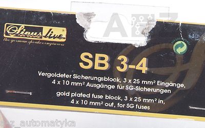 Blocco Distribuzione Fusibili Sinus Live SB 3-4 - Sicurezza Per Impianti Elettrici