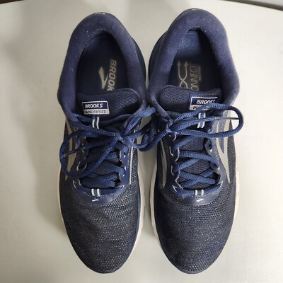 Brooks PureCadence 7 Mens Running Shoes Navy Blue-Size 11.5 Navy Brooks Mens Anthem 7 Running Shoe | Rack Room Shoes main image 4