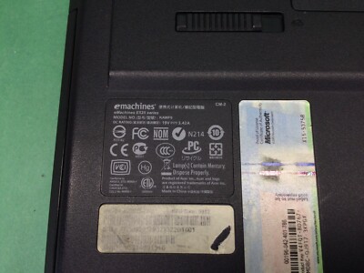 eMachines E525 Series - 15.5” Laptop - UNTESTED | eBay