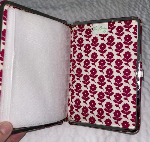 Vera Bradley Twirly Bird Pink Show & Tell Photo Album Book Holds 20 4X6 Photos - Picture 3 of 7