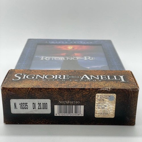 Il signore degli anelli Trilogia completa DVD cofanetto Limited Edition del 2004 - Foto 3 di 17