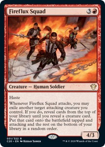 Fireflux Squad x4 - Commander 2020 - NM-Mint, English - Commander 2020