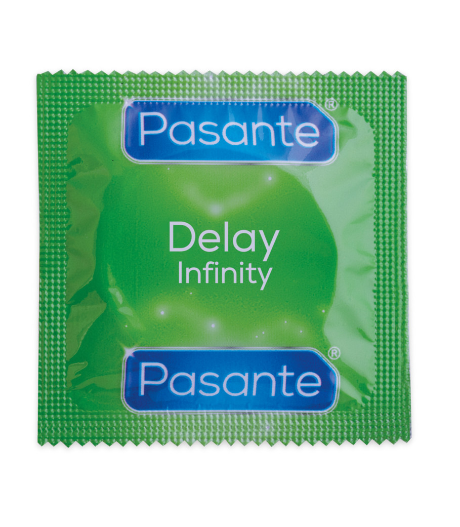 144 Stück PASANTE Kondome PASANTE DELAY INFINITY Aktverlängernde Präservative