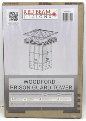 Warcradle Scenics RBD820006 Prison Guard Tower (Woodford) Lookout Post Terrain