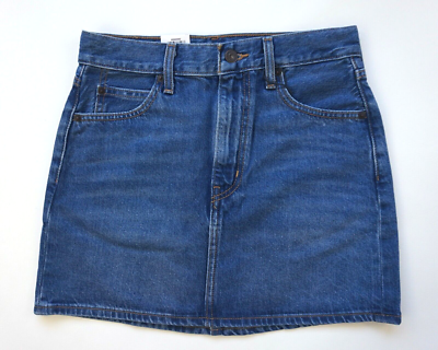 LEVI'S 70's HIGH RISE MICRO MINI SKIRT Women's, Authentic