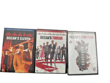 DVDs Oceans Eleven Twelve Thirteen 11 12 13 Brad Pitt George Clooney Matt Damon