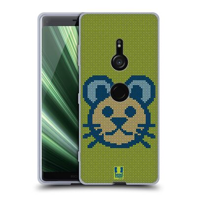 HEAD CASE DESIGNS CROSS STITCHED SOFT GEL CASE FOR SONY PHONES 1