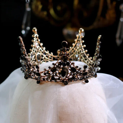 Baroque Princess Full Circle Crown Birthday Wedding Decor Performance Headwear - Picture 7 of 12