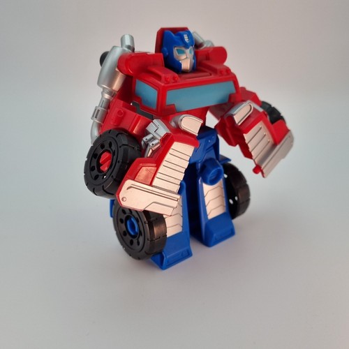 Playskool Heroes Transformers Rescue Bots Academy Optimus Prime Truck - Bild 9 von 12