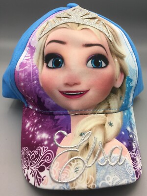 Disney Frozen Kinder Cap / Kappe - Elsa mit Krone - türkis - 52 cm oder 54 cm