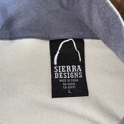 Sierra Designs White/Off White Weather Resistant Softshell Jacket