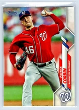 2020 Topps Baseball - Patrick Corbin - Washington Nationals - Base - #265