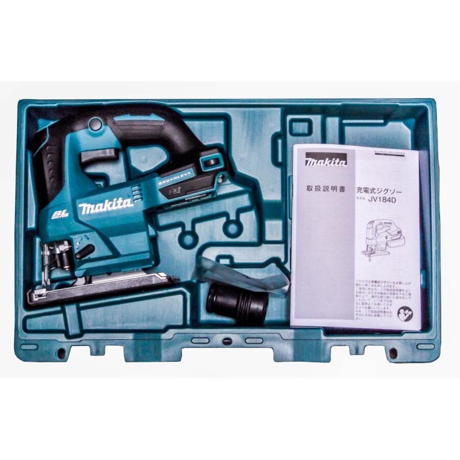 Makita 18V 135mm rechargeable jigsaw JV184DZK body and case only