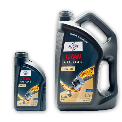 6 L Fuchs Titan Gt1 Flex 5 0W-20 | BMW LONGLIFE-17 FE+ | STJLR.03.5006 |