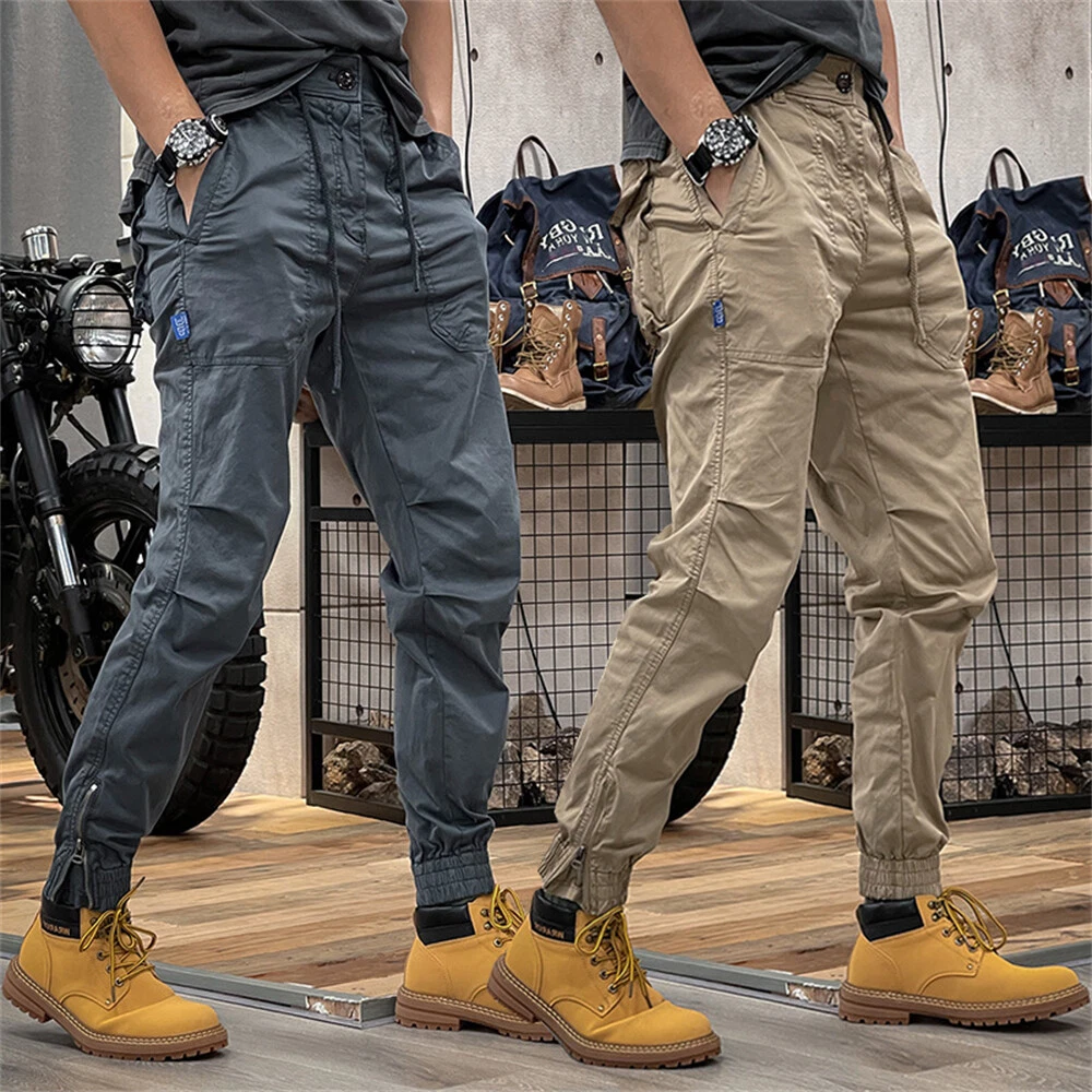 Mens Cargo Pants Athletic Running Sweatpants Casual Hip Hop Trousers
Opens in a new window or tab