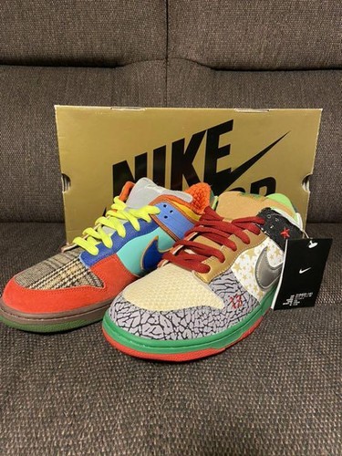 NIKE SNEAKER SB Dunk Low What the Dunk US12 JP30 Limited to 300pcs in 2007  | eBay