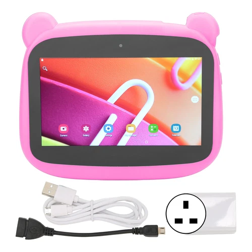 7 Inch Kids Tablet IPS HD Display Kids Tablet 2G RAM 16G ROM Cartoon Bear Shape - Picture 10 of 12