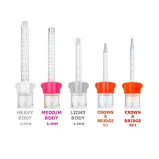 DX-MIXER Impression Mixing Tips Disposable Multi-Models Made KOREA Dental 48pcs 