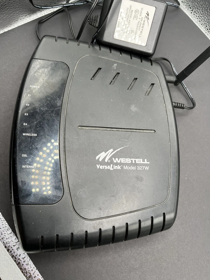 WESTELL VersaLink 327W Gateway Modem Router A90-327W15 (Wireless DSL) Used - Image 2 of 4