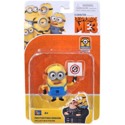 Minions Protesting 2017 Despicable Me 3 Protesting Minion Collectible Action Figure | eBay