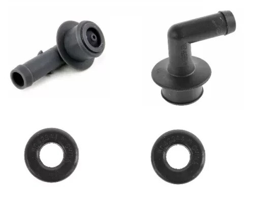 OEM NEW MOPAR 2000-2004 JEEP GRAND CHEROKEE (WJ) 4.0L CCV VENT VALVE ELBOW set 2 - Picture 1 of 1